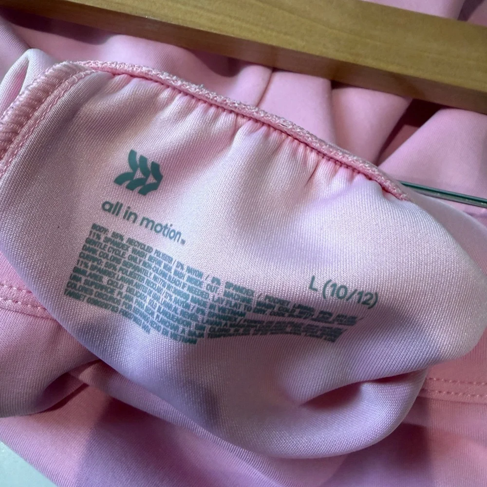 All in Motion Light Pink Activewear Skort, size 10/12